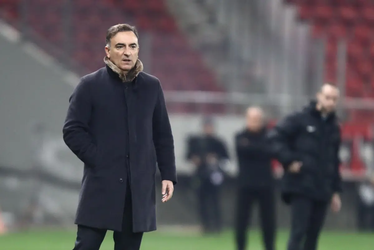 Carlos Carvalhal (créditos: Olympiacos)