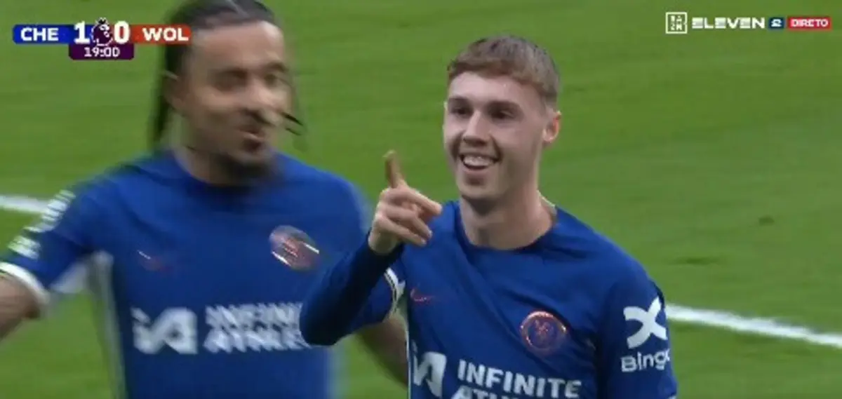 Cole Palmer (créditos: DAZN)