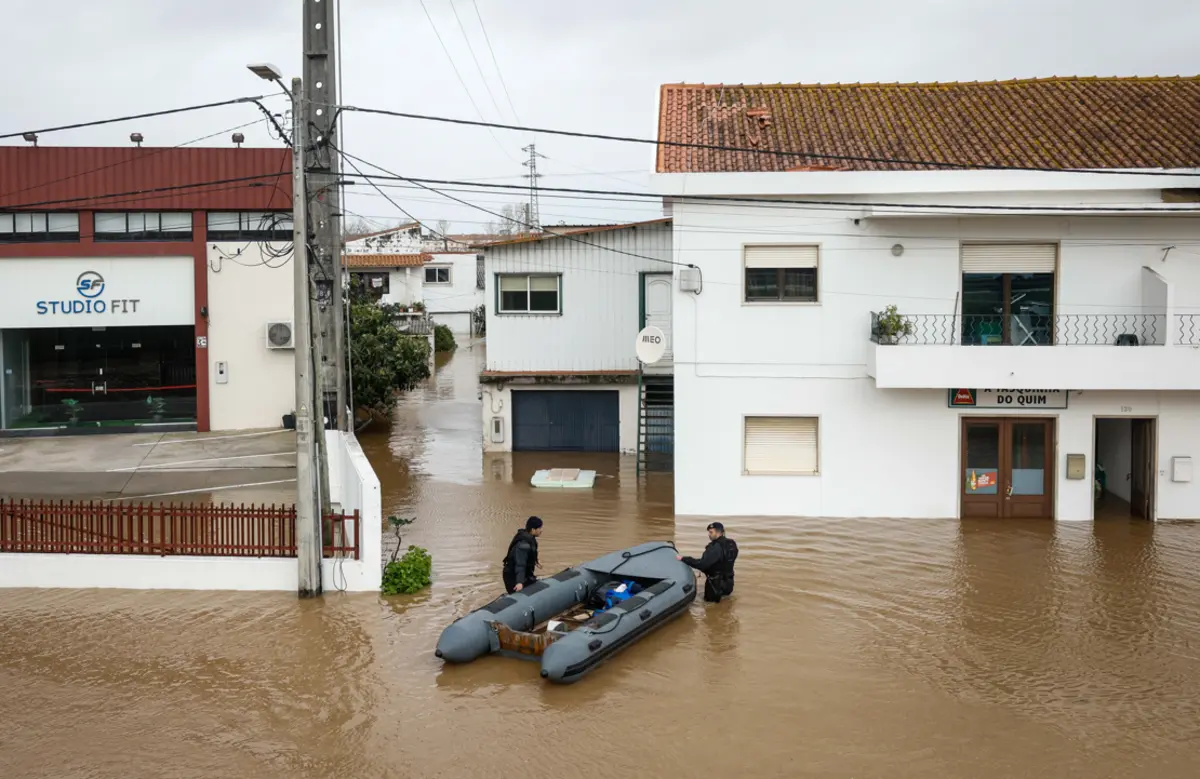 Inundações em Leiria