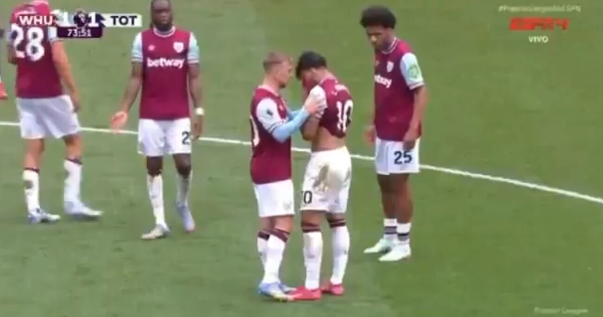 Imagem de contexto do artigo Lucas Paquetá chora após ver cartão amarelo: "Estamos a viver um pesadelo"