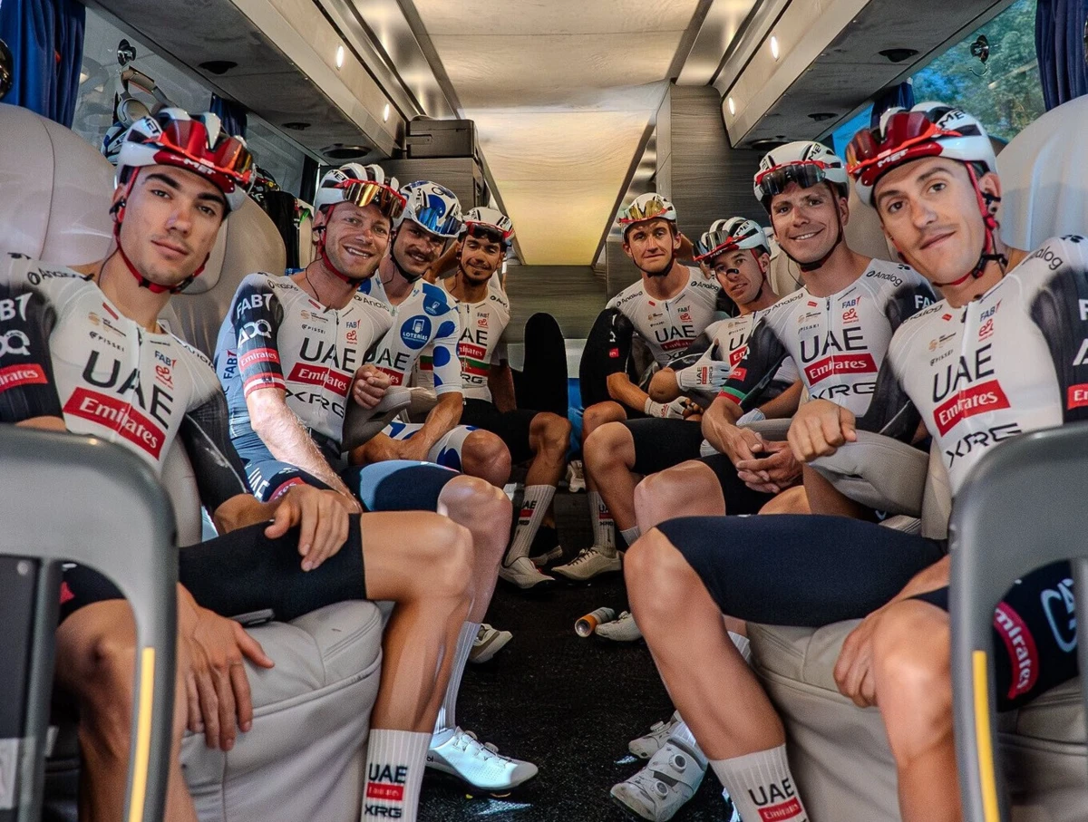 Imagem de contexto do artigo São 200 mil para repartir: quanto ganhou a UAE Emirates na Vuelta