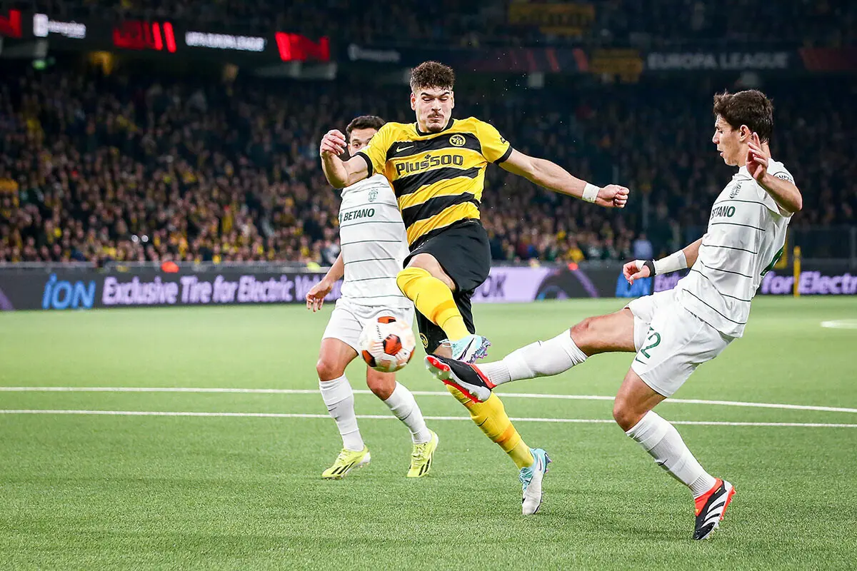 Ugrinic e Quaresma (Créditos: Young Boys)