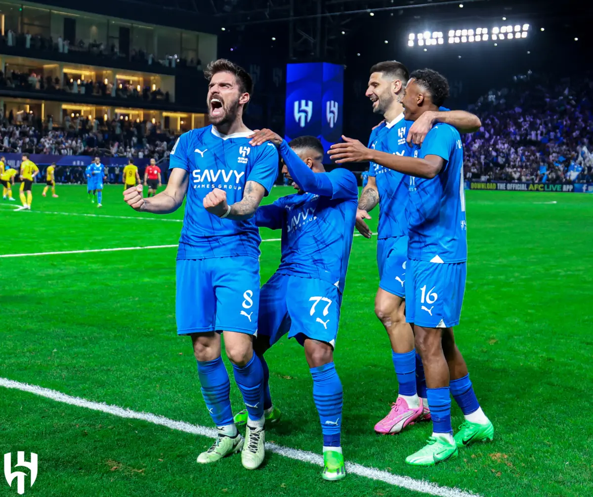 Imagem de contexto do artigo Al Hilal, com golo de Rúben Neves, segue em frente na Champions asiática