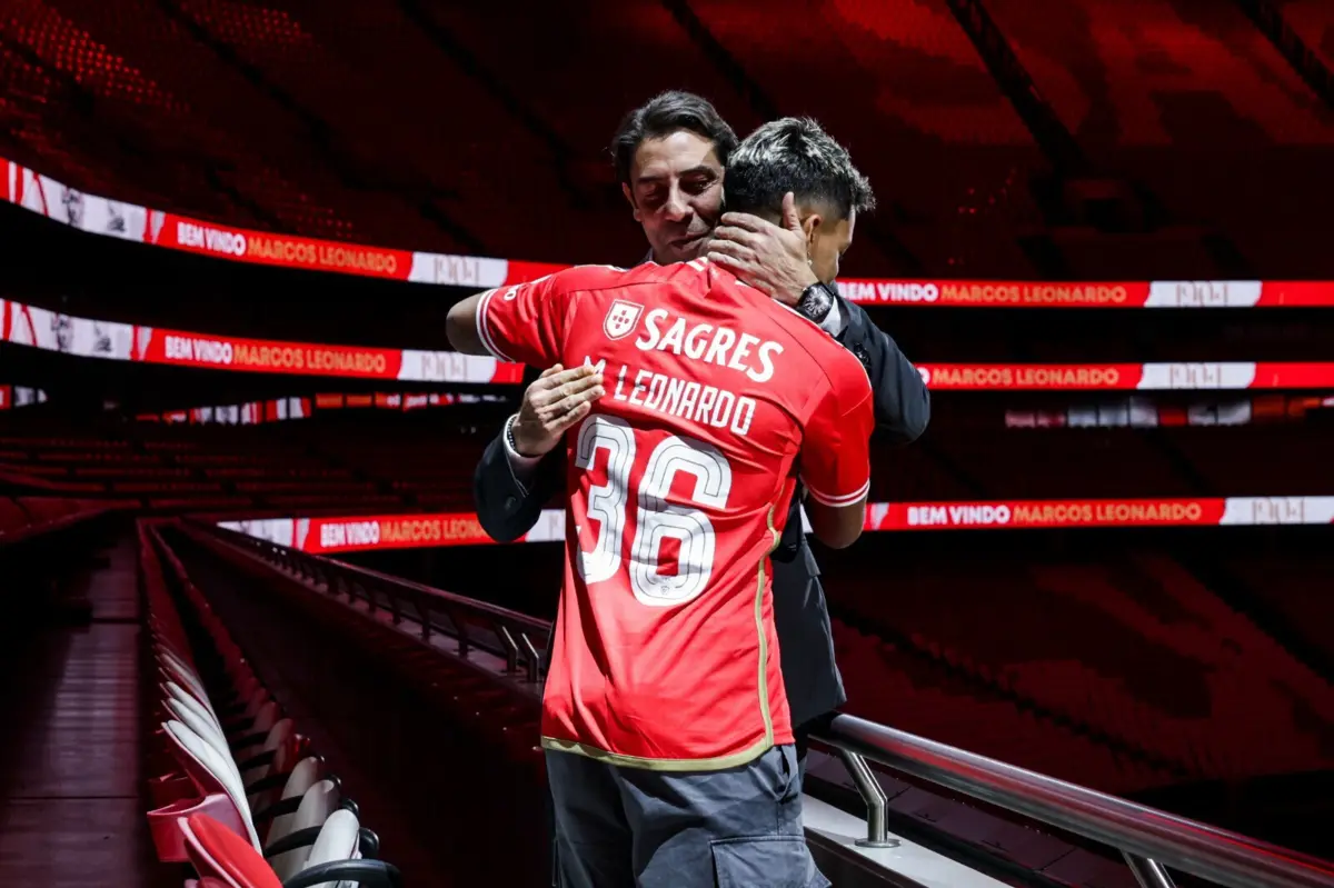 Marcos Leonardo (créditos: Benfica)