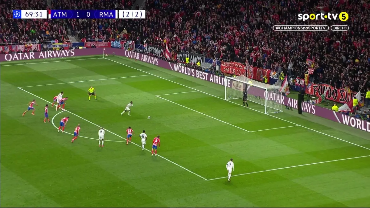 Imagem de contexto do artigo Vinícius Jr. desperdiçou penálti no Atlético-Real Madrid desta forma. Ora veja