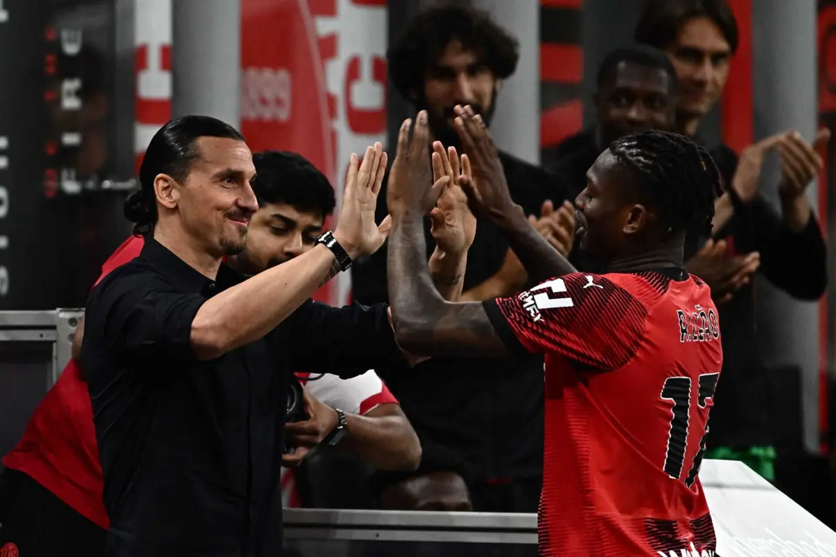 Ibrahimovic e Rafael Leão