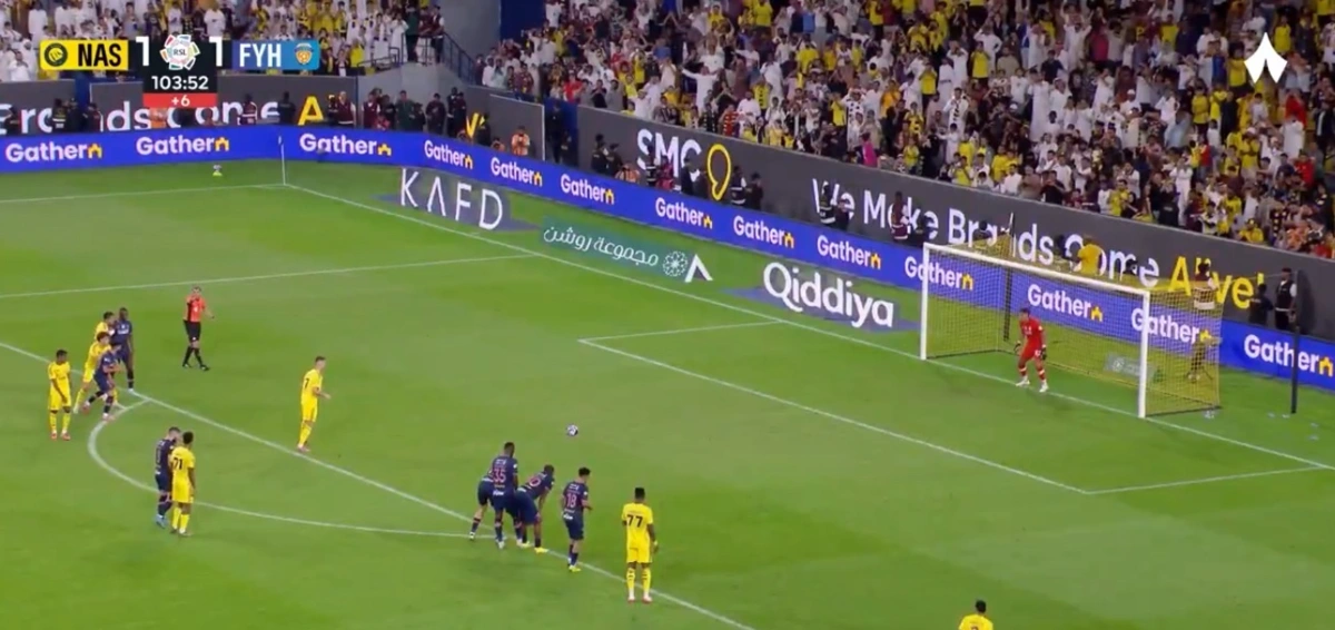 Imagem de contexto do artigo Cristiano Ronaldo bisa de penálti aos 90'+14' e dita reviravolta do Al Nassr