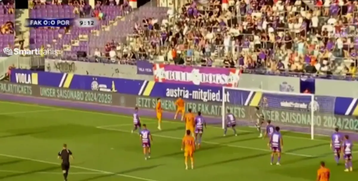 Imagem de contexto do artigo O golo de André Franco que abriu o marcador no Áustria Viena-FC Porto