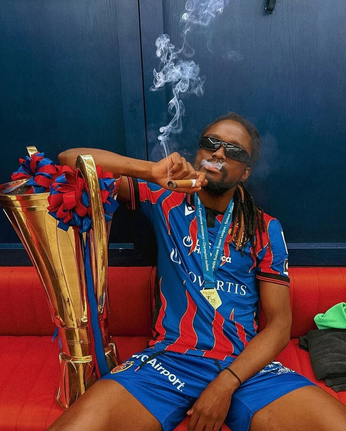 Imagem de contexto do artigo Romário Baró festejou título pelo Basileia em grande estilo