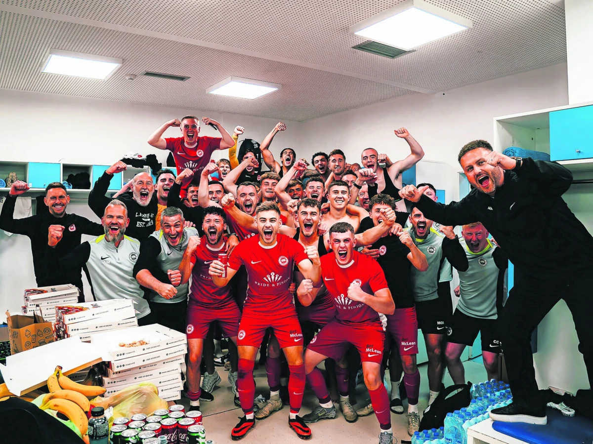 Nathan Rooney e o Larne na aventura europeia