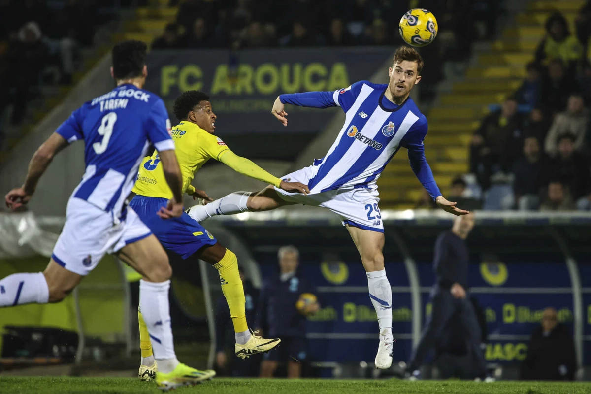 Toni Martínez no Arouca-FC Porto