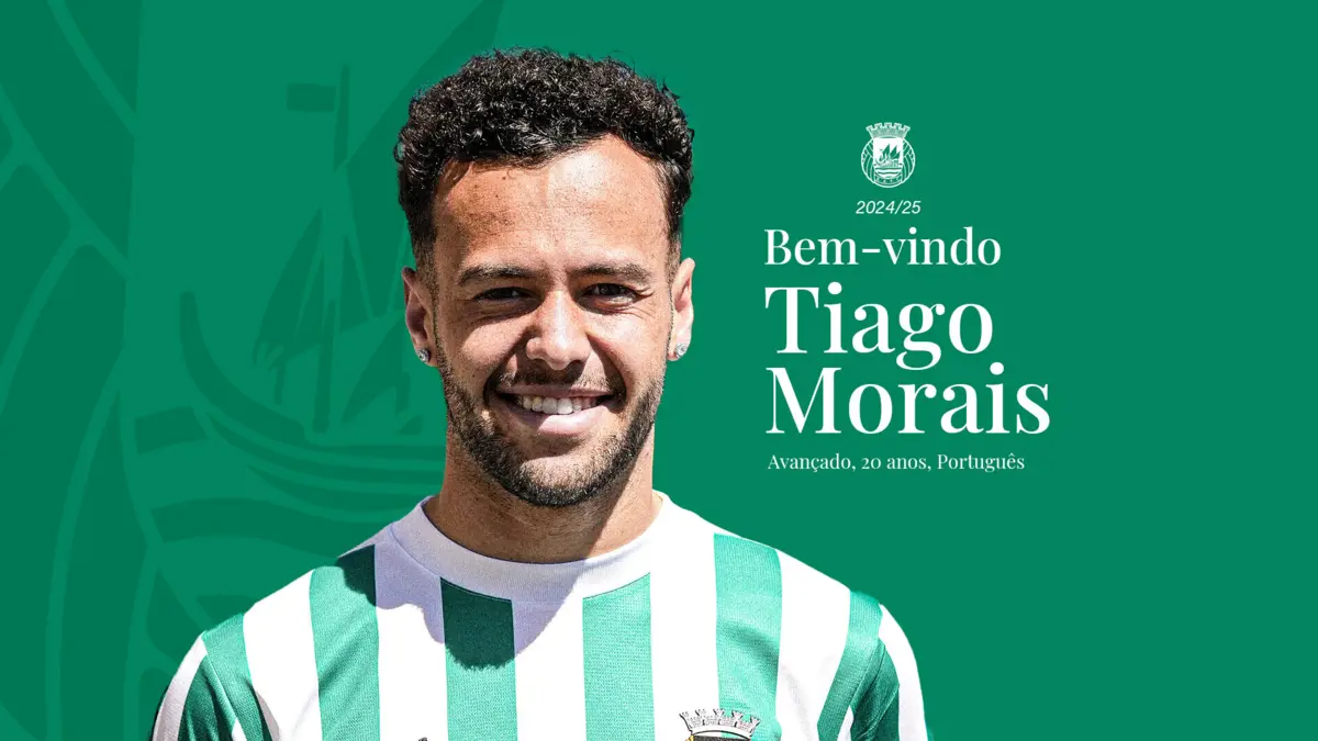 Imagem de contexto do artigo Reforço surpresa na apresentação do plantel: Tiago Morais é do Rio Ave