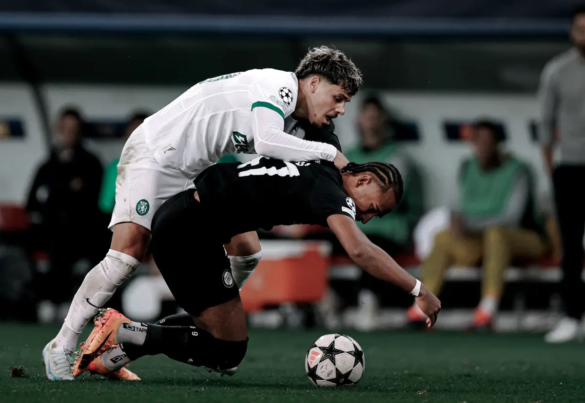 Maxi Araújo e Aiwu (Créditos: Sturm Graz)