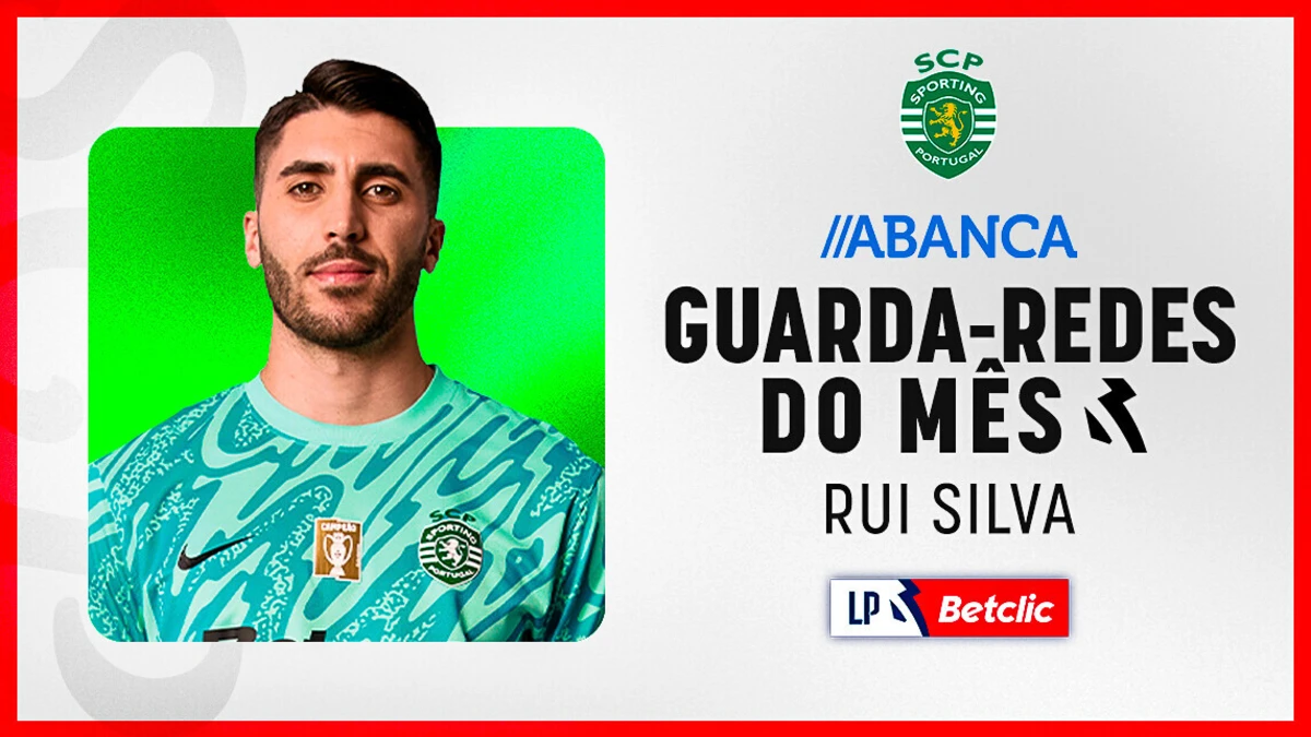 Imagem de contexto do artigo Rui Silva eleito melhor guarda-redes do mês de março da I Liga