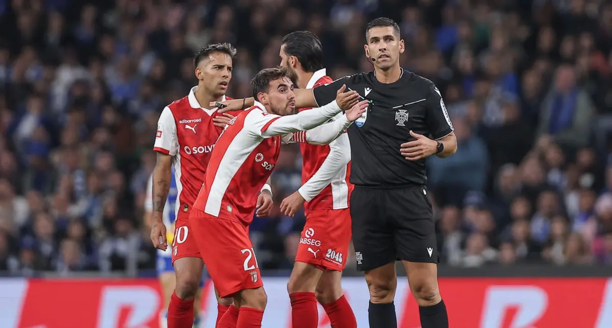 Fábio Veríssimo dirigiu o FC Porto-Braga