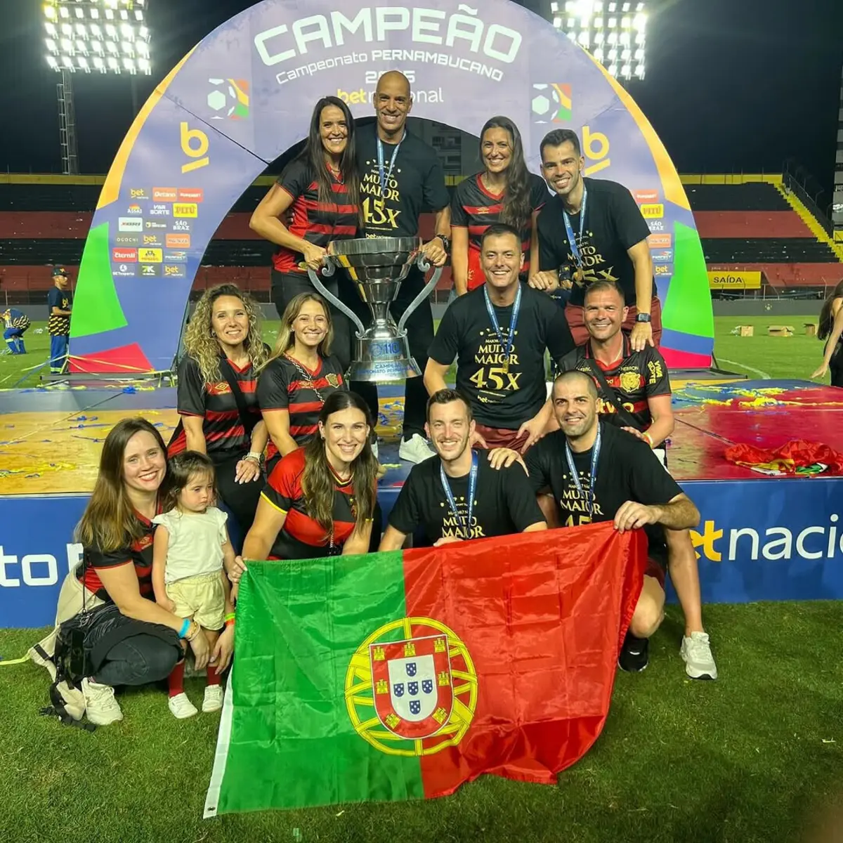 Pepa festeja título estadual (créditos: Instagram)