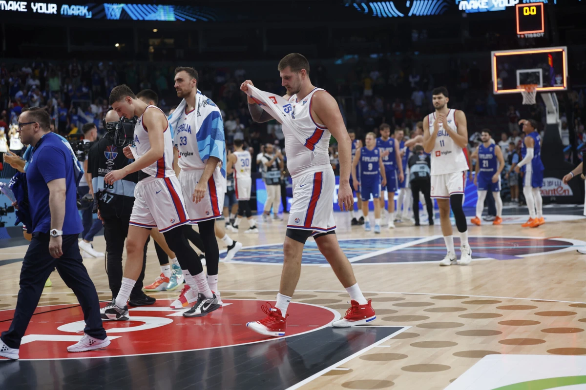 Sérvia eliminada pela Finlândia (Créditos: EPA)