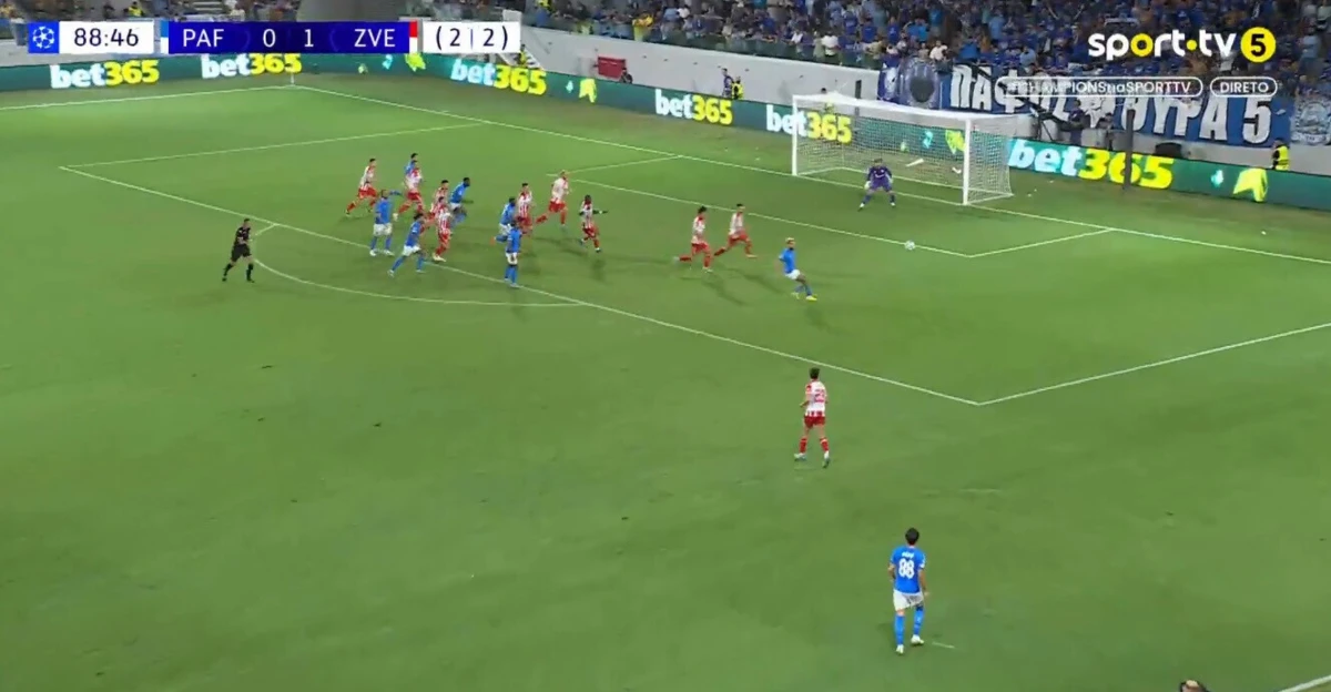 Imagem de contexto do artigo Pafos garantiu Champions com golaço de ex-Casa Pia aos 89': ora veja