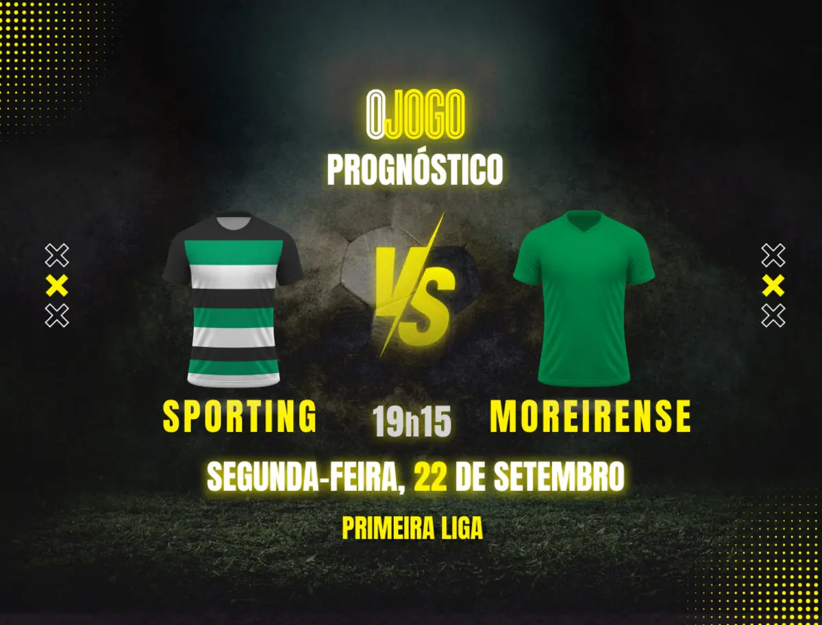 Imagem de contexto do artigo Prognóstico Sporting vs Moreirense: Dicas de Apostas para a Primeira Liga