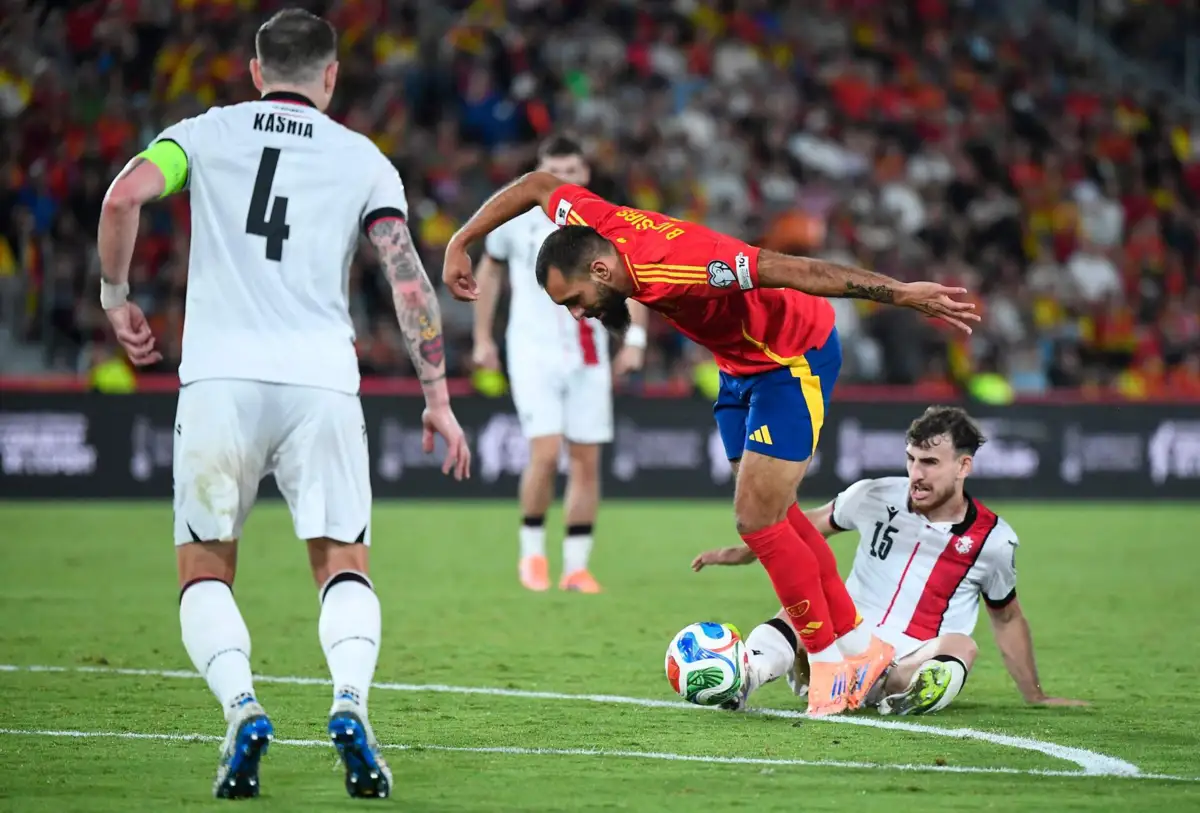 Borja Iglesias ao serviço da seleção espanhola