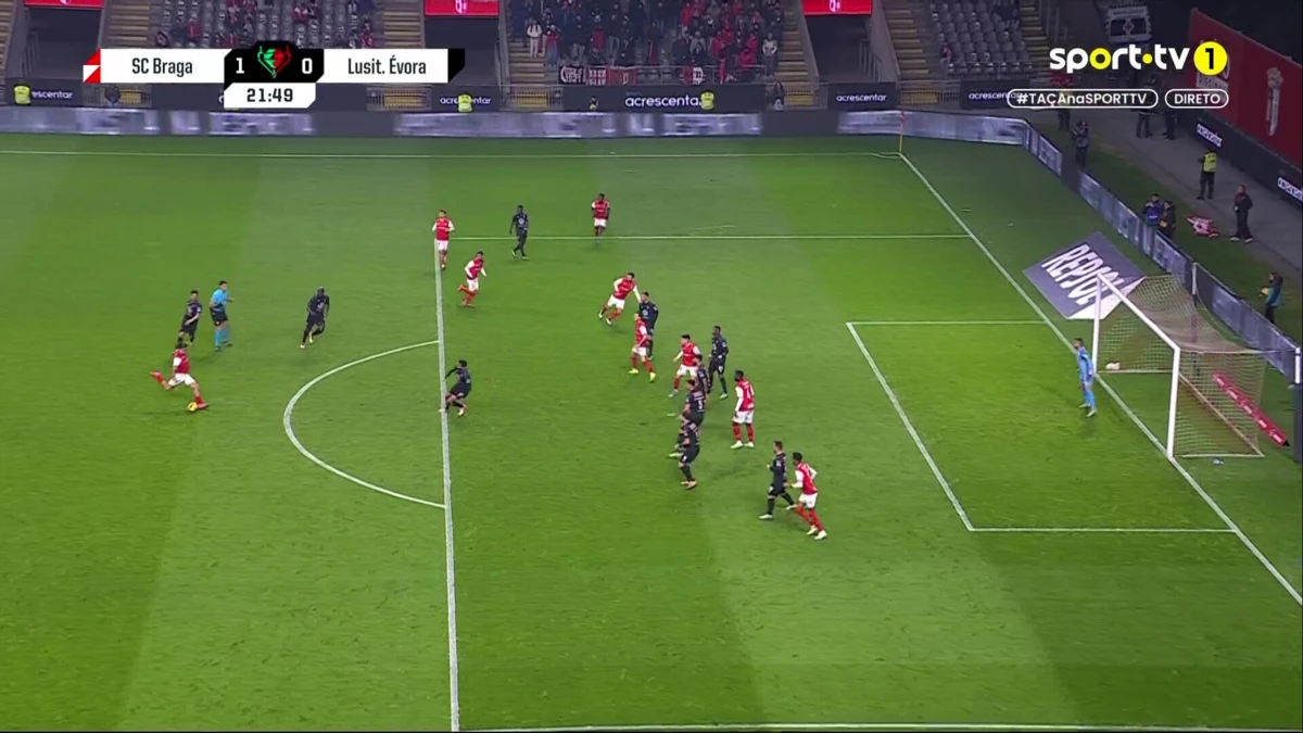 Imagem de contexto do artigo André Horta marca à bomba no Braga-Lusitano de Évora. Veja o golo