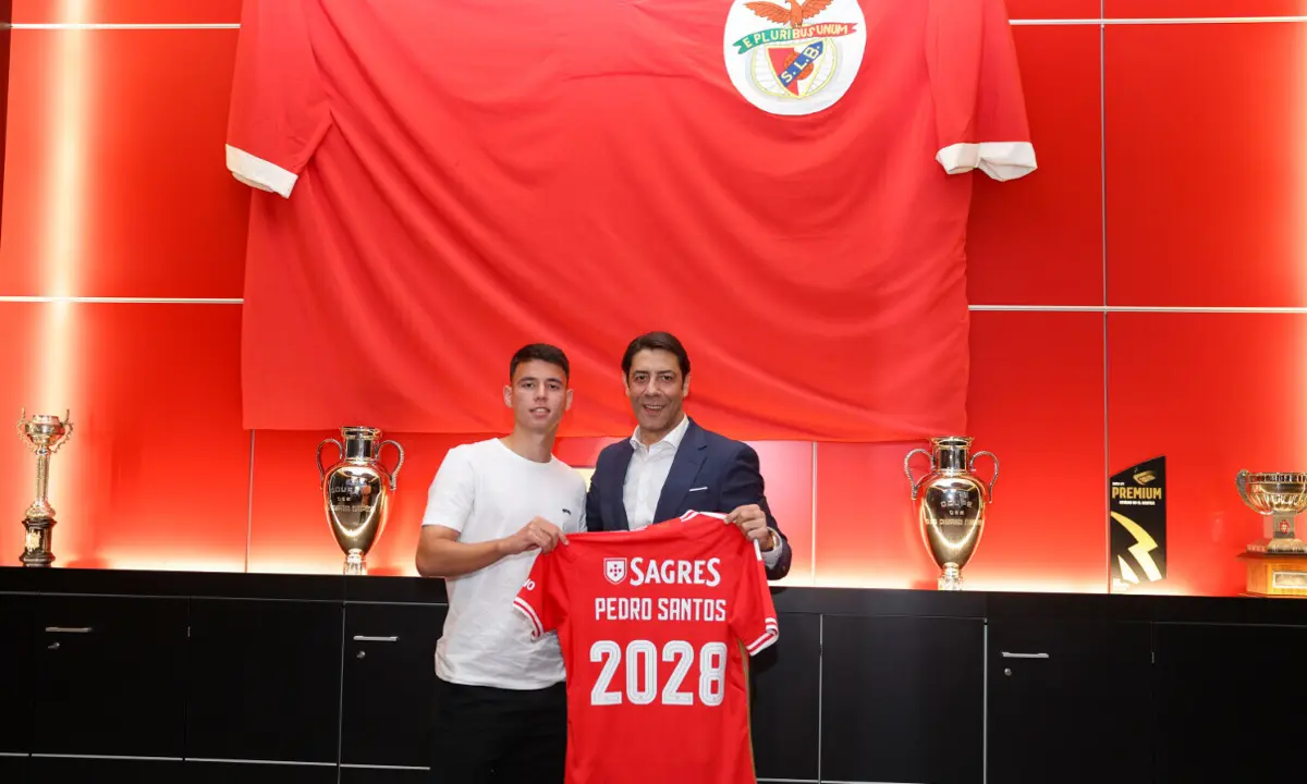 Pedro Santos (créditos: Benfica)