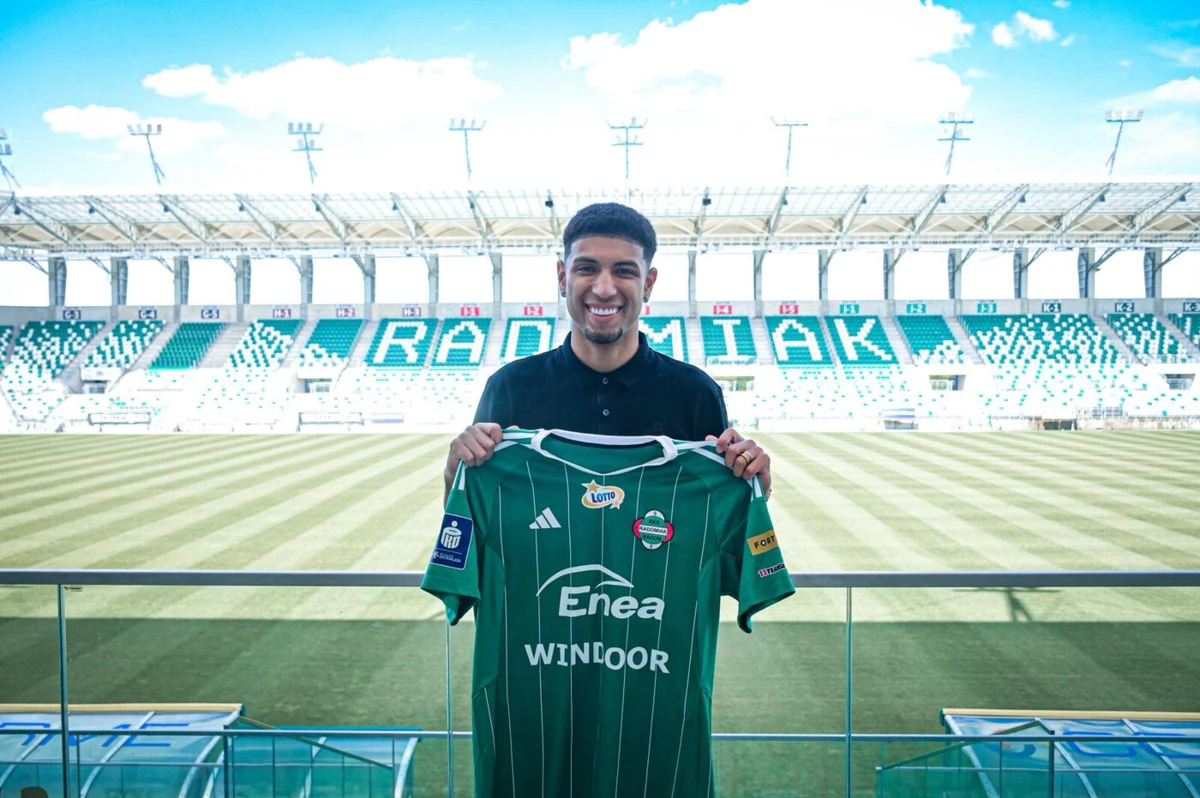 João Pedro foi oficializado no Radomiak Radom