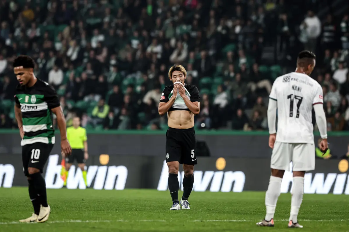 Morita é baixa no Sporting (Créditos: Mário Vasa/Global Imagens)