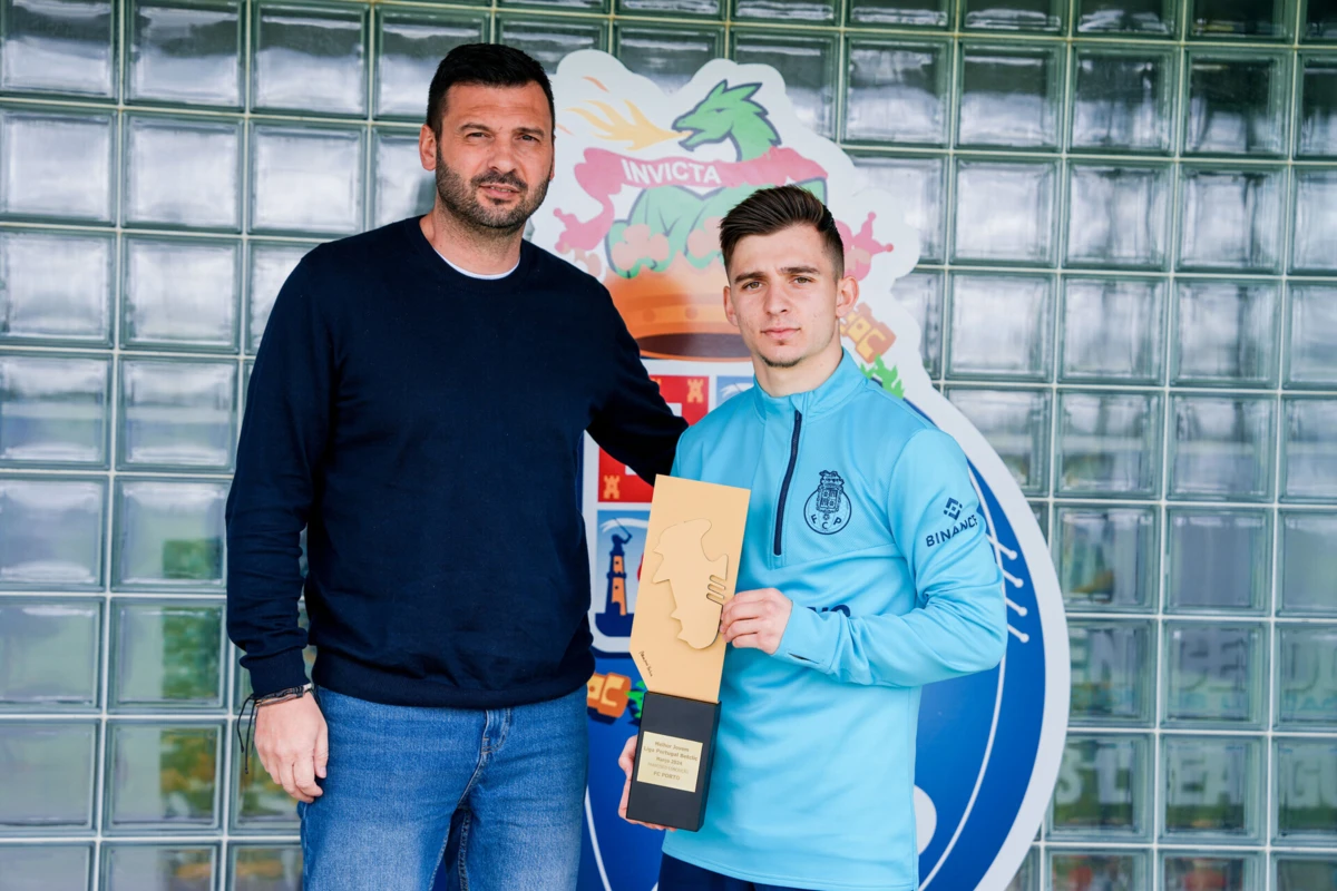 Francisco Conceição e Diogo Fernandes recebem prémios