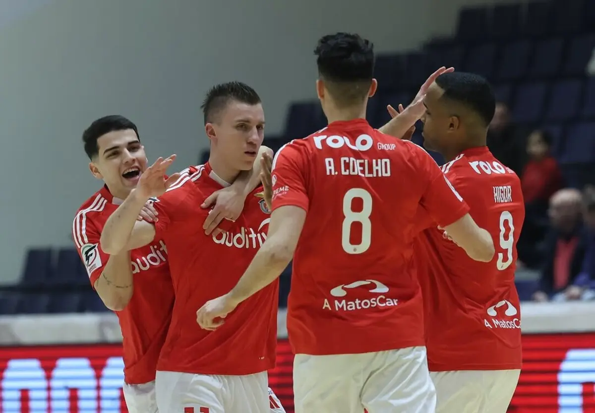 Festa encarnada (créditos: Benfica)