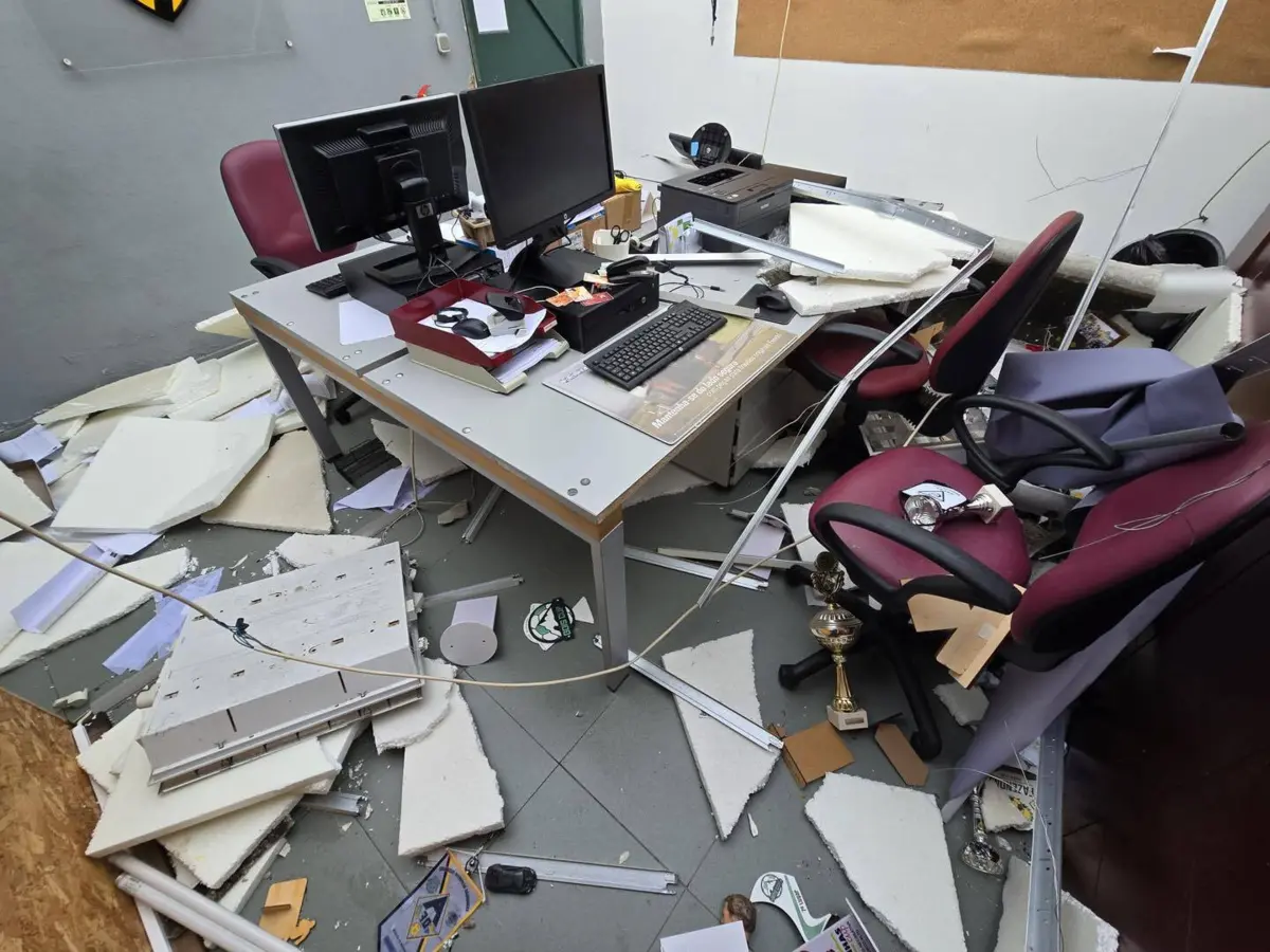 Imagem de contexto do artigo Depressão Ingrid causou muitos danos no recinto do Porto Alto