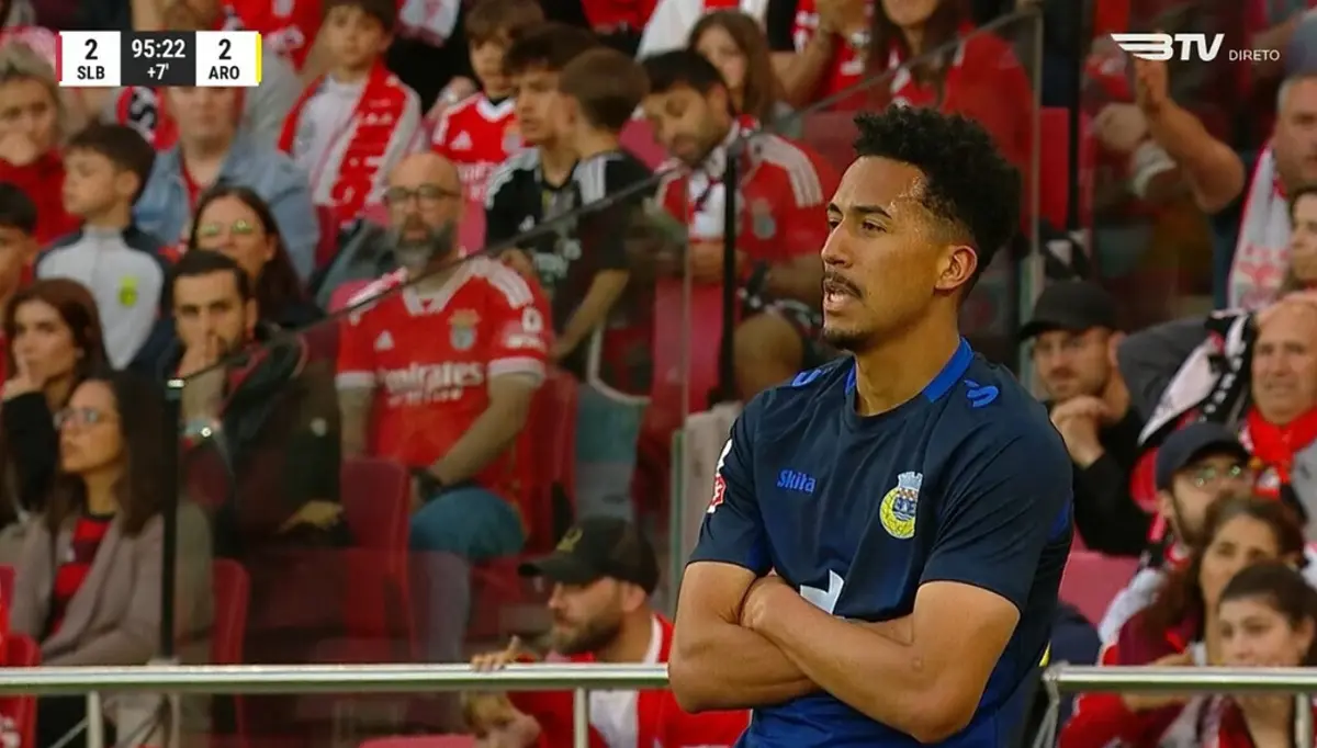 Imagem de contexto do artigo Pavlidis fez 2-1, mas Weverson forçou empate na Luz: veja os golos