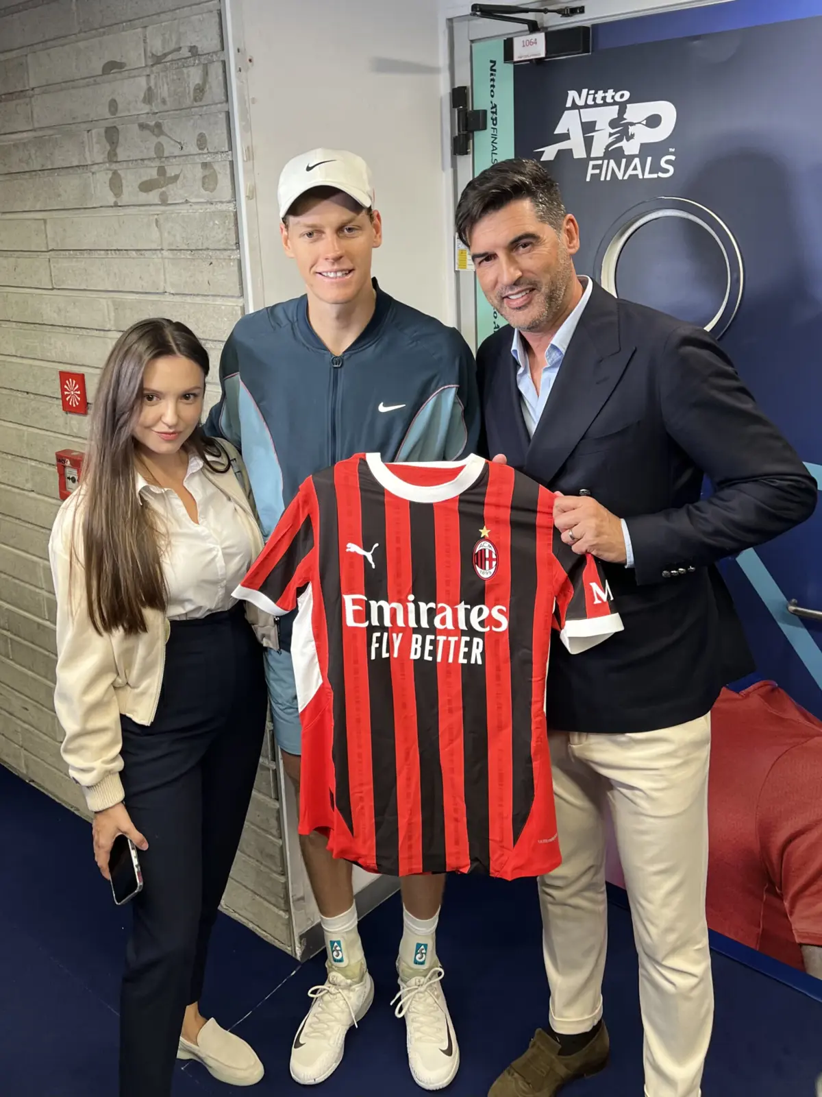 Imagem de contexto do artigo Paulo Fonseca esteve com Jannik Sinner nas ATP Finals