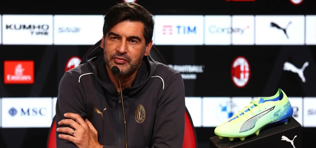 Imagem de contexto do artigo Paulo Fonseca diz não sentir o lugar em risco no Milan