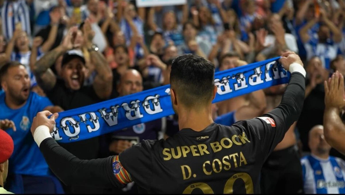 Diogo Costa e o cachecol que deu que falar