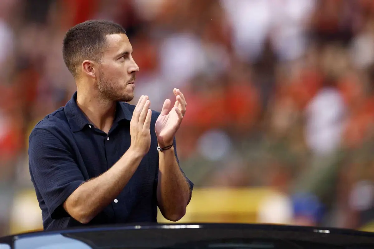 Eden Hazard (Créditos: KENZO TRIBOUILLARD / AFP)