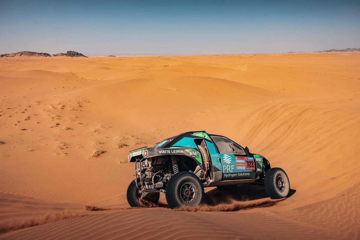 Ricardo Porém no deserto saudita