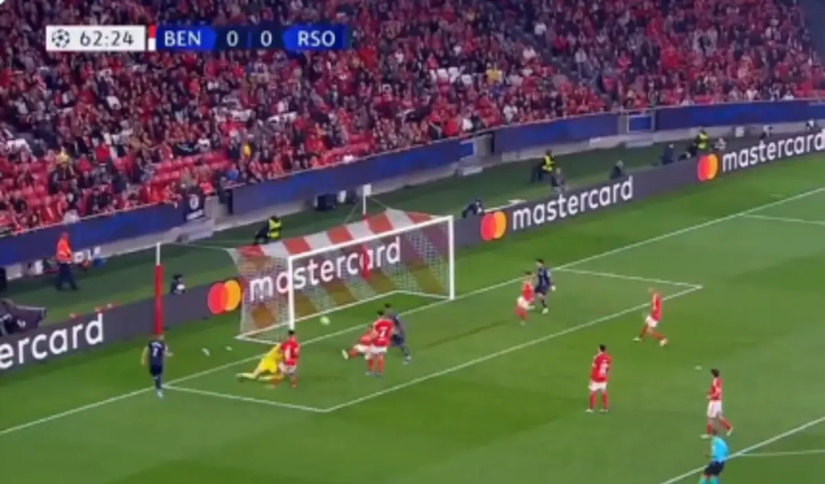 Imagem de contexto do artigo O golo de Brais Méndez pela Real Sociedad que gelou a Luz