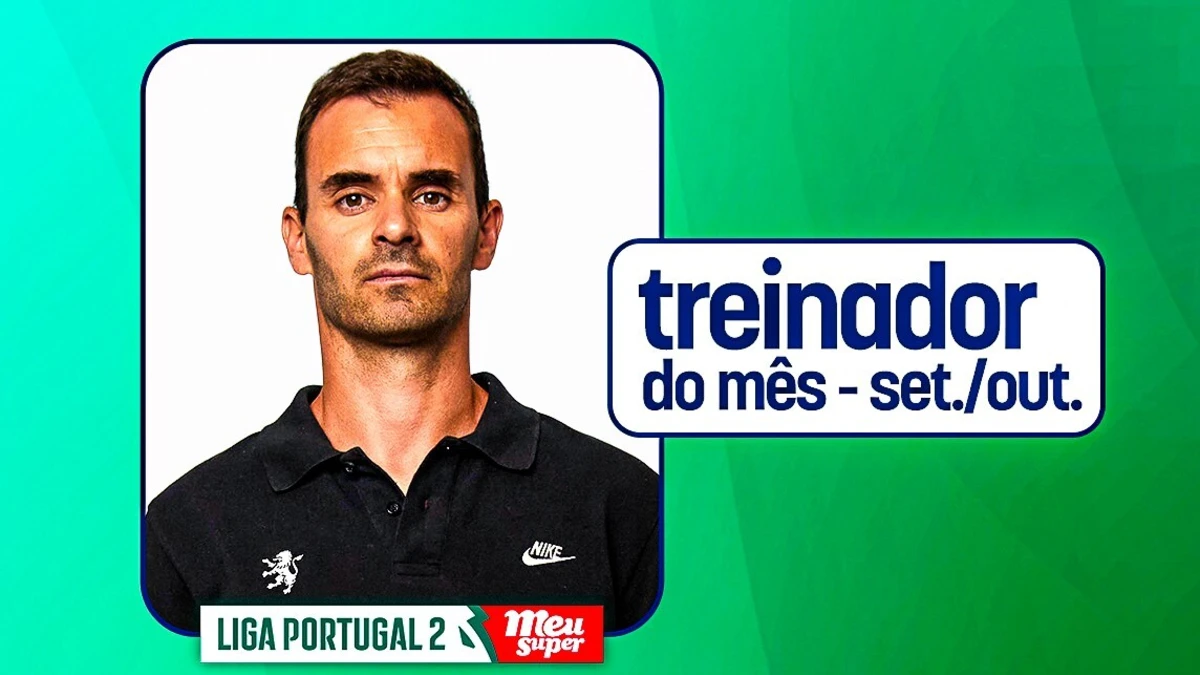 Imagem de contexto do artigo João Gião repete a dose: eleito mais uma vez o melhor treinador da II Liga