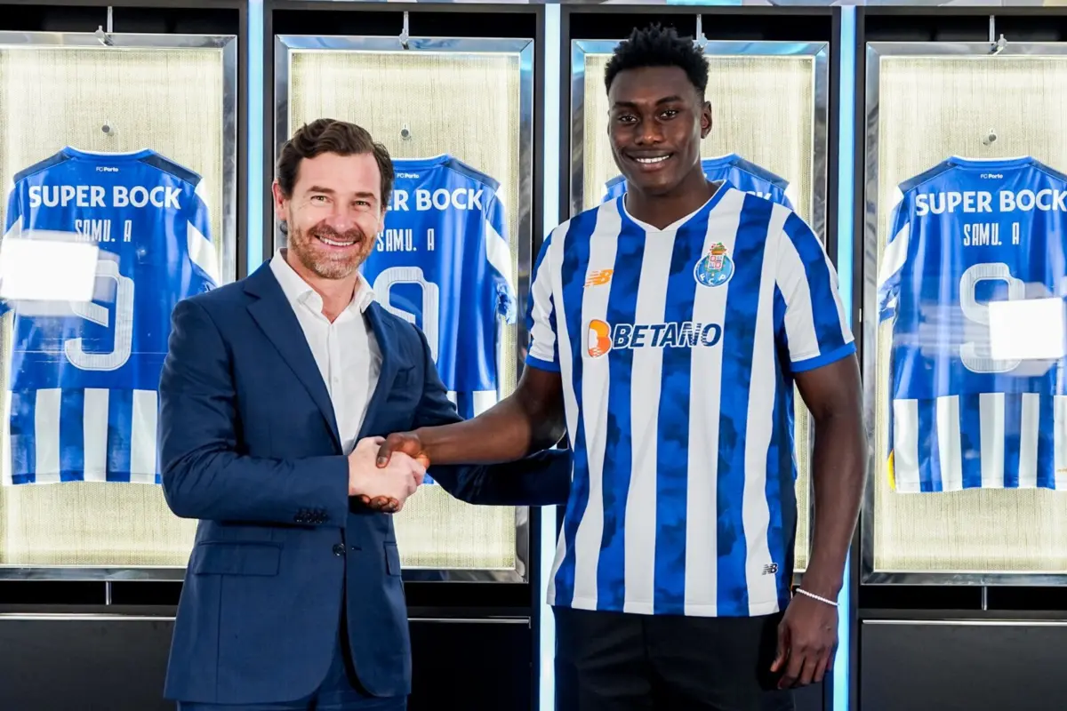 André Villas-Boas e Samu (créditos: FC Porto)