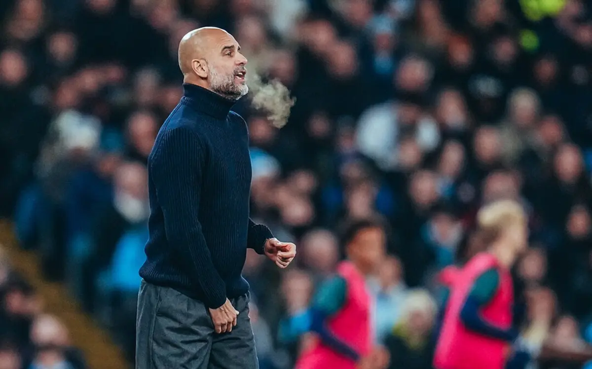 Guardiola (créditos: Manchester City)