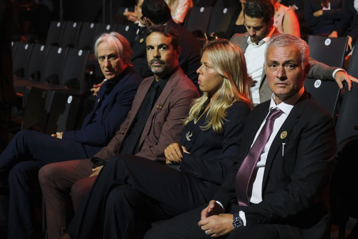 Artur Jorge e Hanna Santos