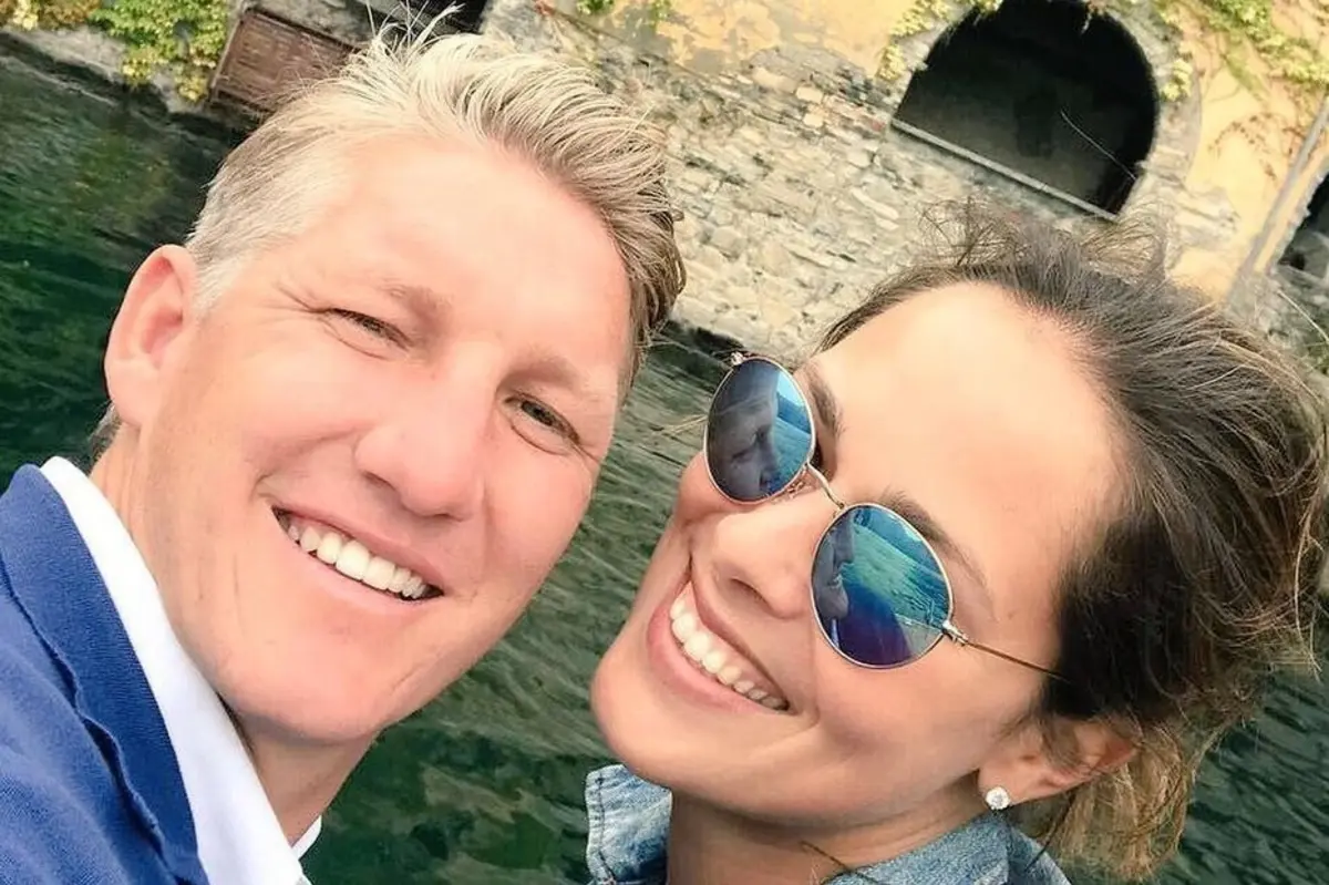 Bastian Schweinsteiger e Ana Ivanovic