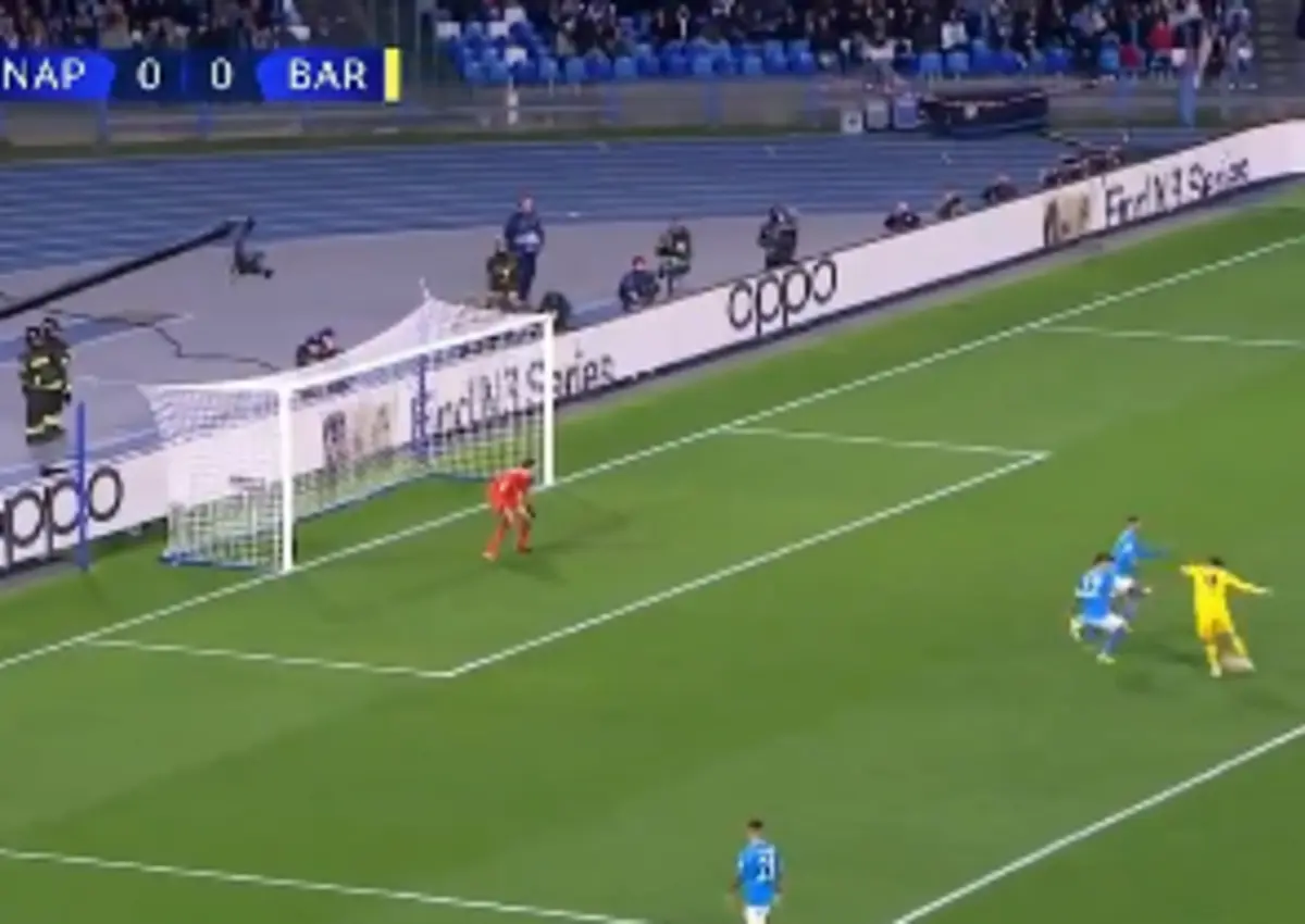 Imagem de contexto do artigo Nápoles-Barcelona: Pedri assiste Lewandowski para golo. Veja o vídeo