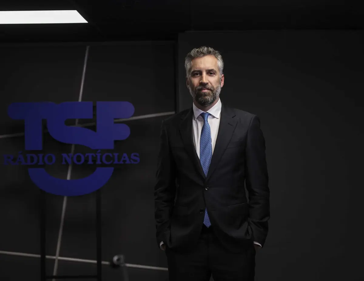 Pedro Nuno Santos na TSF (créditos: Leonardo Negrão / Global Imagens)