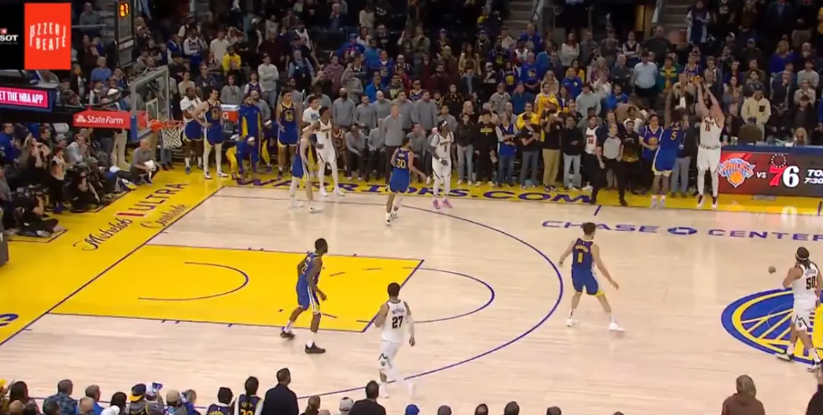 Imagem de contexto do artigo A um segundo do fim, Jokic dá a vitória com triplo quase do meio campo: veja o vídeo