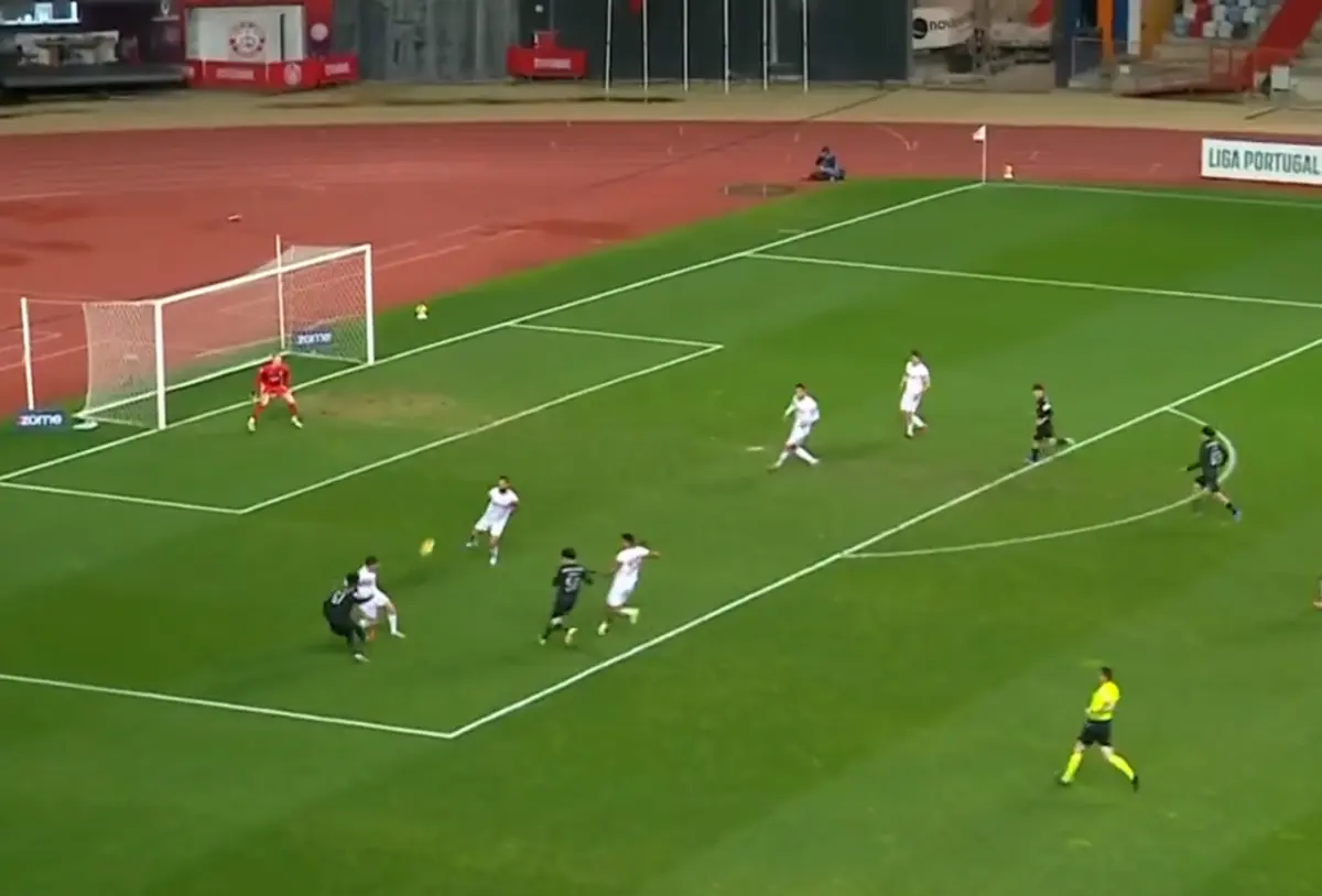 Imagem de contexto do artigo Leiria-Sporting B: Lucas Anjos marcou um golo para colocar nos "highlights" da carreira