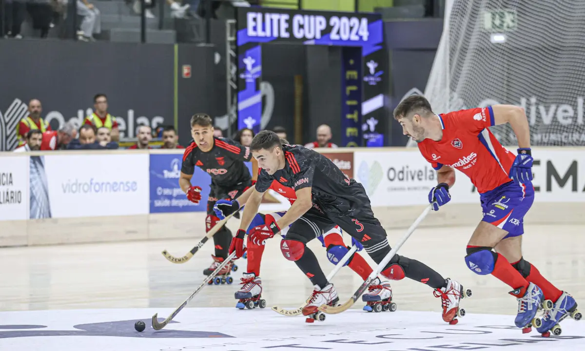 Benfica venceu a Oliveirense (Créditos: Sport Lisboa e Benfica)