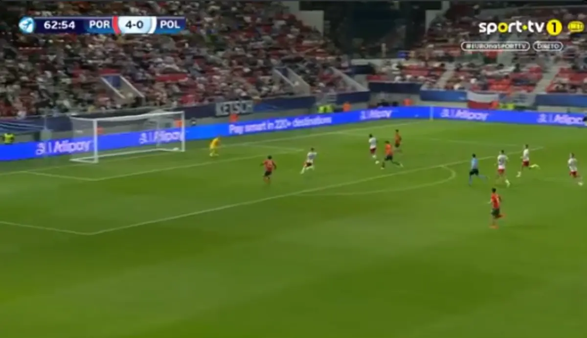 Imagem de contexto do artigo Europeu de sub-21: contra-ataque letal na origem do quinto golo de Portugal