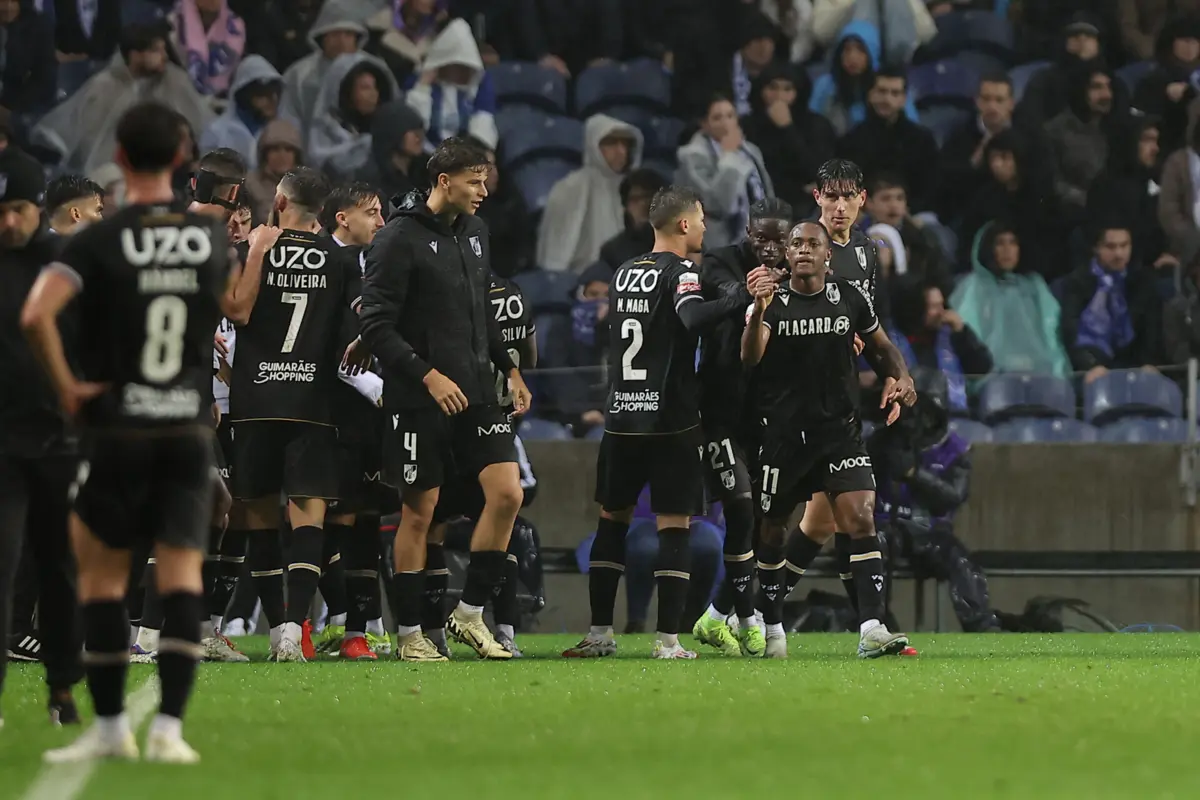 Embaló empatou para o V. Guimarães (Créditos: Miguel Pereira)